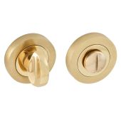 Eclipse 63590 Polished&sol;Satin Brass Thumbturn & Release on Round Rose &lpar;Insignia Range&rpar;