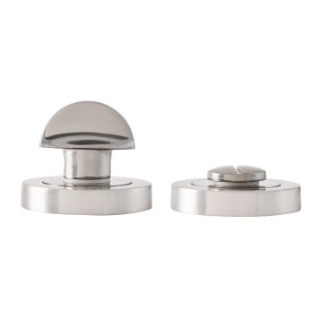 Click Here To Enlarge This Photo Of Eclipse 63593 Black Nickel&sol;Satin Nickel Thumbturn & Release on Round Rose &lpar;Insignia Range&rpar;