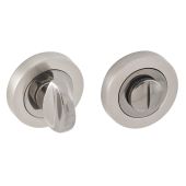 Eclipse 63593 Black Nickel&sol;Satin Nickel Thumbturn & Release on Round Rose &lpar;Insignia Range&rpar;