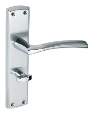 Click Here To Enlarge This Photo Of Eclipse 63143 Polished&sol;Satin Chrome 'Tifosi' Lever Bathroom Set