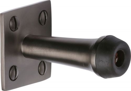 Click Here To Enlarge This Photo Of V1190-MB Heritage Brass Wall Mounted Door Stop 64mm Matt Bronze Finish
