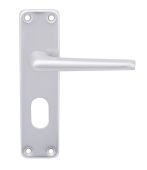 Eclipse 39917 Satin Anodised Aluminium 2000 Series Lever Oval Profile Set &lpar;48&period;5mm c&sol;c&rpar;