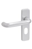 Eclipse 32453 Satin Anodised Aluminium Excell 19mm RTD Lever Oval Profile Set &lpar;48&period;5mm c&sol;c&rpar;