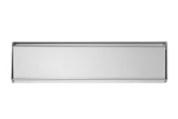 Eclipse 32439 Satin Anodised Aluminium 300x76mm Letter Plate &lpar;Face Fix&rpar;