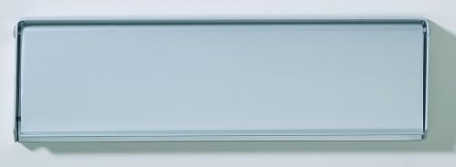 Click Here To Enlarge This Photo Of Eclipse 32440 Satin Anodised Aluminium 254x76mm Letter Plate Unsprung &lpar;Face Fix&rpar;