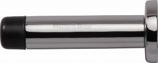 V1192 64-PC Heritage Brass Projection Door Stop 64mm &lpar;75mm projection inc buffer&rpar; Polished Chrome Finish