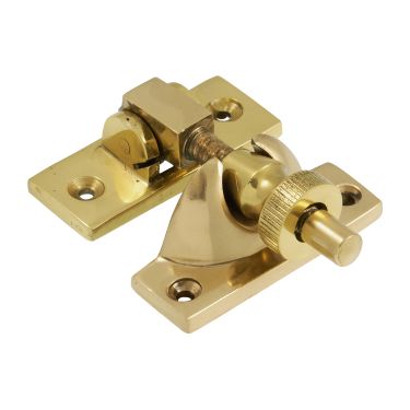 Click Here To Enlarge This Photo Of Eclipse 21165 Brighton Pattern Polished Brass Sash Fastener