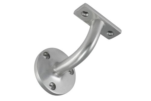 Click Here To Enlarge This Photo Of Eclipse 32415 Satin Anodised Aluminium 63mm Heavy Duty Handrail Bracket