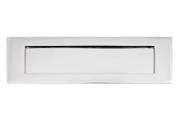 Eclipse 31804 Polished Chrome 254mm x 76mm Victorian Pattern Letter Plate