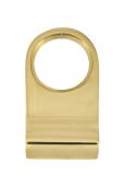 Eclipse 21118 Polished Brass Victorian Pattern Rim Cylinder Door Pull