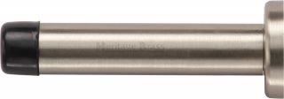 V1192 76-SN Heritage Brass Projection Door Stop 76mm  &lpar;87mm projection inc buffer&rpar; Satin Nickel Finish