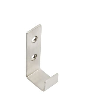 Click Here To Enlarge This Photo Of Eclipse 34449 Satin Stainless Steel Strip Pattern Coat Hook