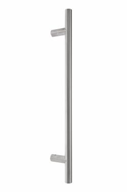 Click Here To Enlarge This Photo Of Eclipse 34661 Satin Stainless Steel 600mm x 25mm Guardsman Pull Handle &lpar;450mm c&sol;c&rpar;