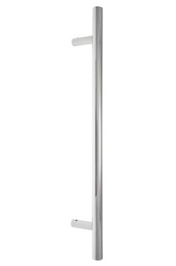 Click Here To Enlarge This Photo Of Eclipse 34668 Polished Stainless Steel 600mm x 25mm Guardsman Pull Handle &lpar;450mm c&sol;c&rpar;
