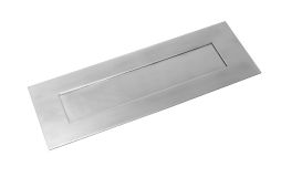 Eclipse 34511 Polished Stainless Steel &lpar;G304&rpar; 330mm x 110mm Letter Plate &lpar;250mm x 50mm Aperture&rpar;