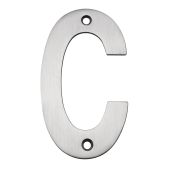 Eclipse 34733 Satin Stainless Steel &lpar;G304&rpar; 102mm Face Fix Letter C