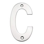Eclipse 34783 Polished Stainless Steel &lpar;G304&rpar; 102mm Face Fix Letter C