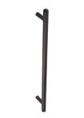 BUR1000DBFF Frelan Hardware Burlington Belgrave Pull Handle 425 x 20mm Face Fix Dark Bronze