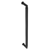 BUR140MBFF Frelan Hardware Burlington Piccadilly Pull Handle 425 x 20mm Face Fixing Matt Black