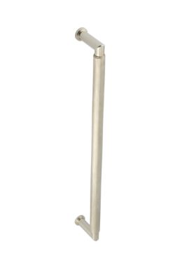 Click Here To Enlarge This Photo Of BUR140PN Frelan Hardware Burlington Piccadilly Pull Handle 425 x 20mm Bolt Through Polished Nickel
