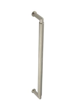 Click Here To Enlarge This Photo Of BUR140SNFF Frelan Hardware Burlington Piccadilly Pull Handle 425 x 20mm Face Fixing Satin Nickel