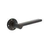 BUR15DB Frelan Hardware Burlington Fitzrovia Door Handles &lpar;No Outer Rose&rpar; Dark Bronze