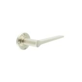 BUR20SN Frelan Hardware Burlington Knightsbridge Door Handles &lpar;No Outer Rose&rpar; Satin Nickel