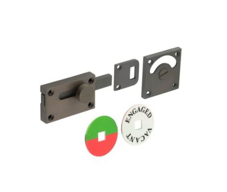 Click Here To Enlarge This Photo Of BUR2552DB Frelan Hardware Burlington Indicator Lock Dark Bronze
