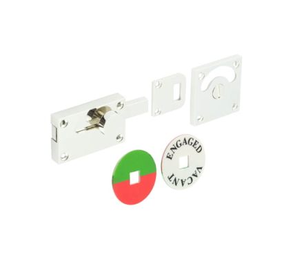 Click Here To Enlarge This Photo Of BUR2552PN Frelan Hardware Burlington Indicator Lock Polished Nickel