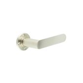 BUR25SN Frelan Hardware Burlington Kensington Door Handles &lpar;No Outer Rose&rpar; Satin Nickel