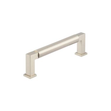 Click Here To Enlarge This Photo Of BUR311SN Frelan Hardware Burlington Westminster Round Cabinet Handle 128mm Satin Nickel