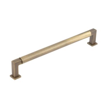 Click Here To Enlarge This Photo Of BUR312AB Frelan Hardware Burlington Westminster Round Cabinet Handle 224mm Antique Brass