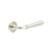 BUR35SN Frelan Hardware Burlington Highgate Door Handles &lpar;No Outer Rose&rpar; Satin Nickel