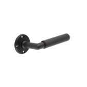 BUR40MB Frelan Hardware Burlington Piccadilly Door Handles &lpar;No Outer Rose&rpar; Matt Black