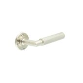 BUR40SN Frelan Hardware Burlington Piccadilly Door Handles &lpar;No Outer Rose&rpar; Satin Nickel