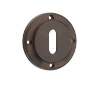 BUR60DB Frelan Hardware Burlington Standard Keyway Escutcheon &lpar;No Outer Rose&rpar; Dark Bronze
