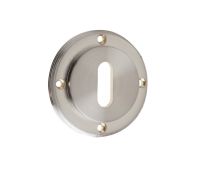 BUR60SN Frelan Hardware Burlington Standard Keyway Escutcheon &lpar;No Outer Rose&rpar; Satin Nickel