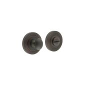 BUR-80DB-53DB Frelan Hardware Burlington Turn & Release &lpar;Inner 1&rpar; Reeded Rose Dark Bronze