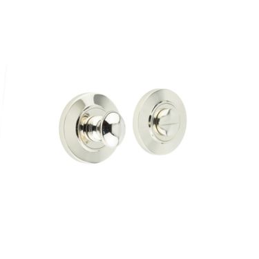 Click Here To Enlarge This Photo Of BUR-80PN-51PN Frelan Hardware Burlington Turn & Release &lpar;Inner 1&rpar; Chamfered Rose Polished Nickel