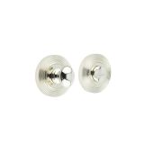 BUR-80PN-53PN Frelan Hardware Burlington Turn & Release &lpar;Inner 1&rpar; Reeded Rose Polished Nickel