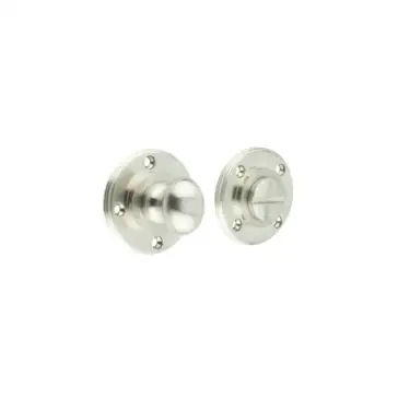 Click Here To Enlarge This Photo Of BUR80SN Frelan Hardware Burlington Turns & Release &lpar;Inner 1&rpar; &lpar;No Outer Rose&rpar; Satin Nickel