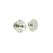 BUR80SN Frelan Hardware Burlington Turns & Release &lpar;Inner 1&rpar; &lpar;No Outer Rose&rpar; Satin Nickel