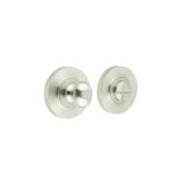 BUR-80SN-55SN Frelan Hardware Burlington Turn & Release &lpar;Inner 1&rpar; Knurled Rose Satin Nickel