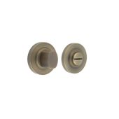 BUR-81AB-50AB Frelan Hardware Burlington Turn & Release &lpar;Inner 3&rpar; Plain Rose Antique Brass