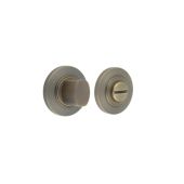 BUR-81AB-51AB Frelan Hardware Burlington Turn & Release &lpar;Inner 3&rpar; Chamfered Rose Antique Brass
