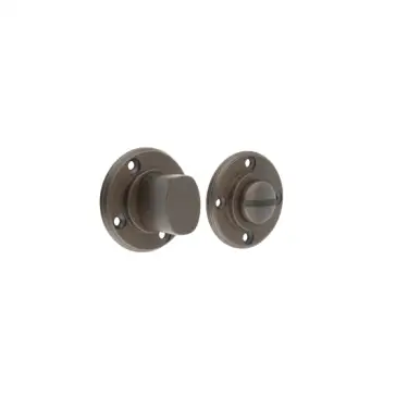 Click Here To Enlarge This Photo Of BUR81DB Frelan Hardware Burlington Turns & Release &lpar;Inner 3&rpar; &lpar;No Outer Rose&rpar; Dark Bronze