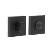 BUR-81MB-150MB Frelan Hardware Burlington Turn & Release &lpar;Inner 3&rpar; Square Plain Rose Matt Black