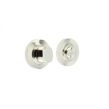 Click Here To Enlarge This Photo Of BUR-81PN-51PN Frelan Hardware Burlington Turn & Release &lpar;Inner 3&rpar; Chamfered Rose Polished Nickel