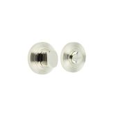 BUR-81PN-53PN Frelan Hardware Burlington Turn & Release &lpar;Inner 3&rpar; Reeded Rose Polished Nickel