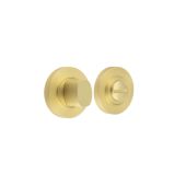 BUR-81SB-50SB Frelan Hardware Burlington Turn & Release &lpar;Inner 3&rpar; Plain Rose Satin Brass